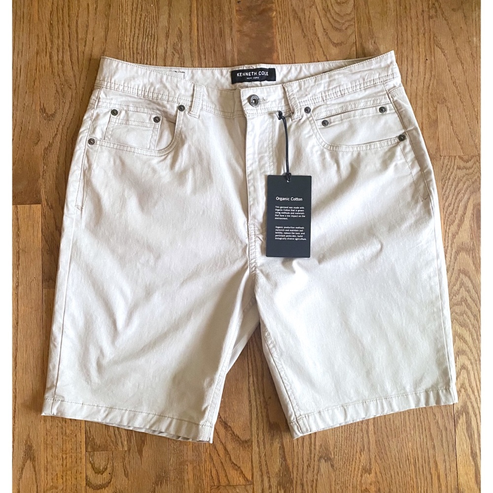 NWT Kenneth Cole Men’s Khaki Shorts